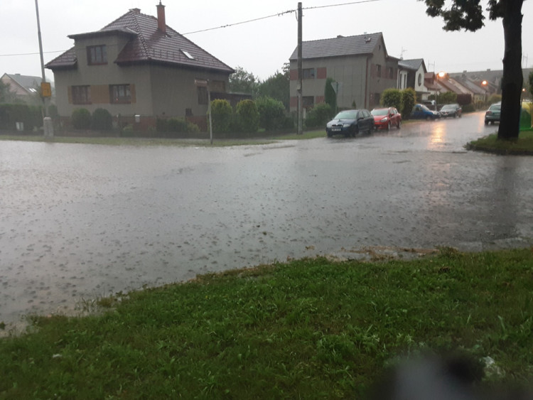 FOTOGALERIE: Pásmo bouřek způsobilo škody v Olomouckém kraji