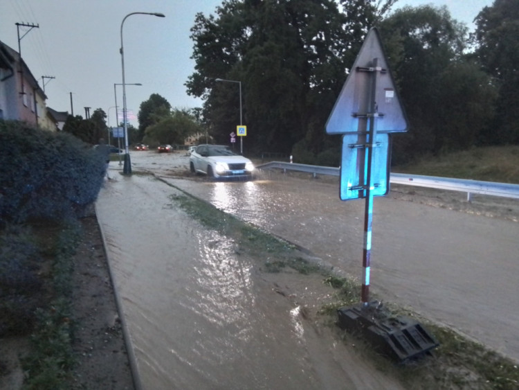 FOTOGALERIE: Pásmo bouřek způsobilo škody v Olomouckém kraji