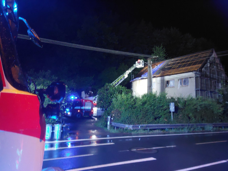 FOTOGALERIE: Pásmo bouřek způsobilo škody v Olomouckém kraji