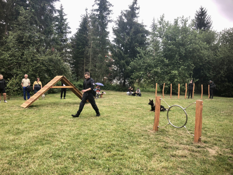 Nové psí hřiště v Jihlavě