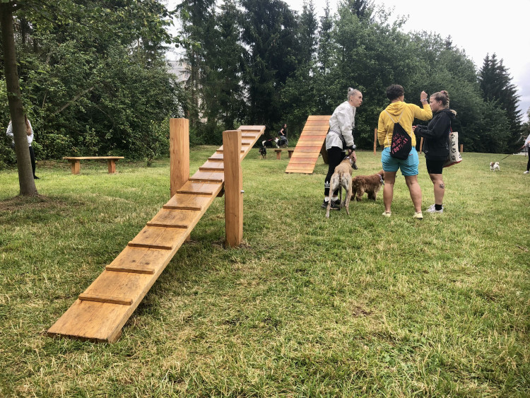 Nové psí hřiště v Jihlavě