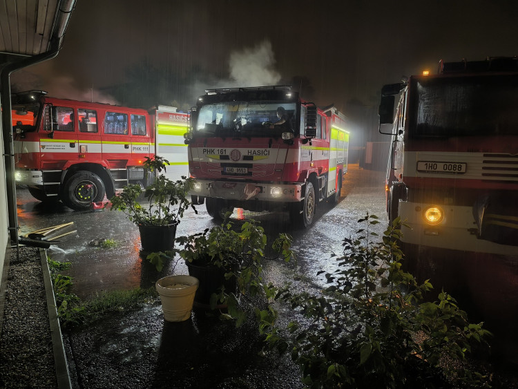 GALERIE: Bouřky v Královéhradeckém kraji (10.7.2024)