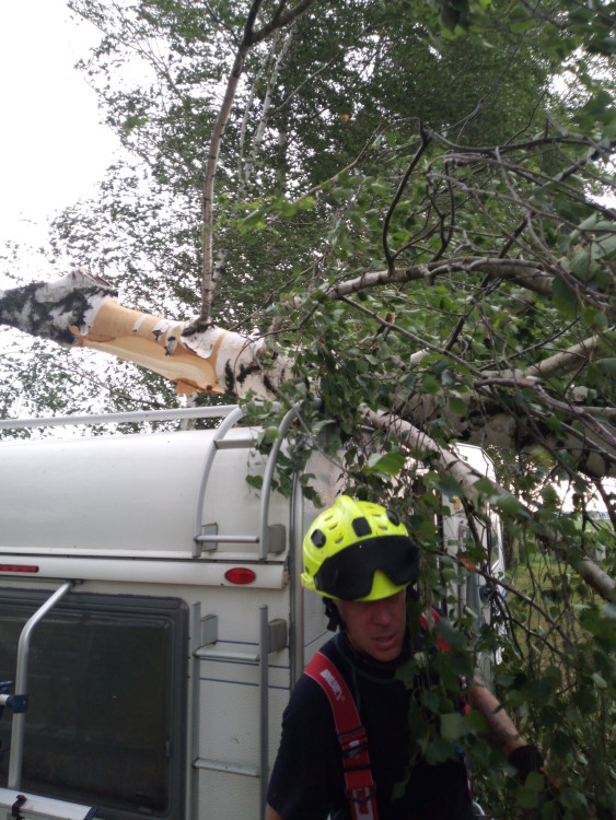 GALERIE: Bouřky v Královéhradeckém kraji (10.7.2024)