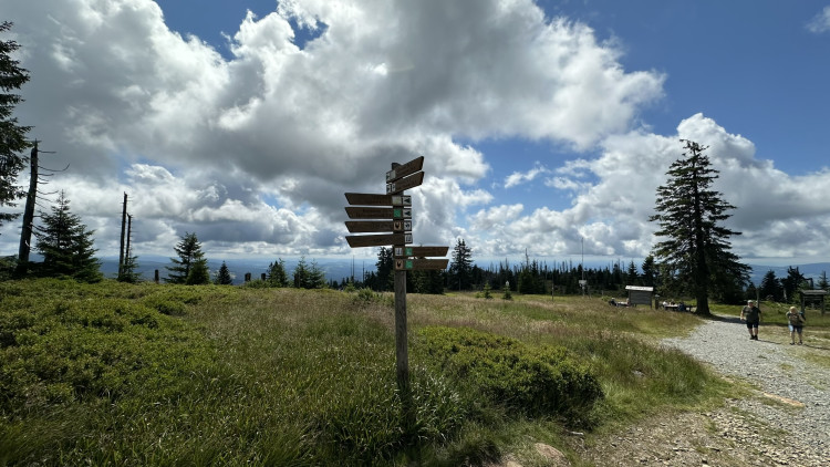 FOTOGALERIE: Výstup na Roklan, druhá nejvyšší hora Šumavy a Českého lesa