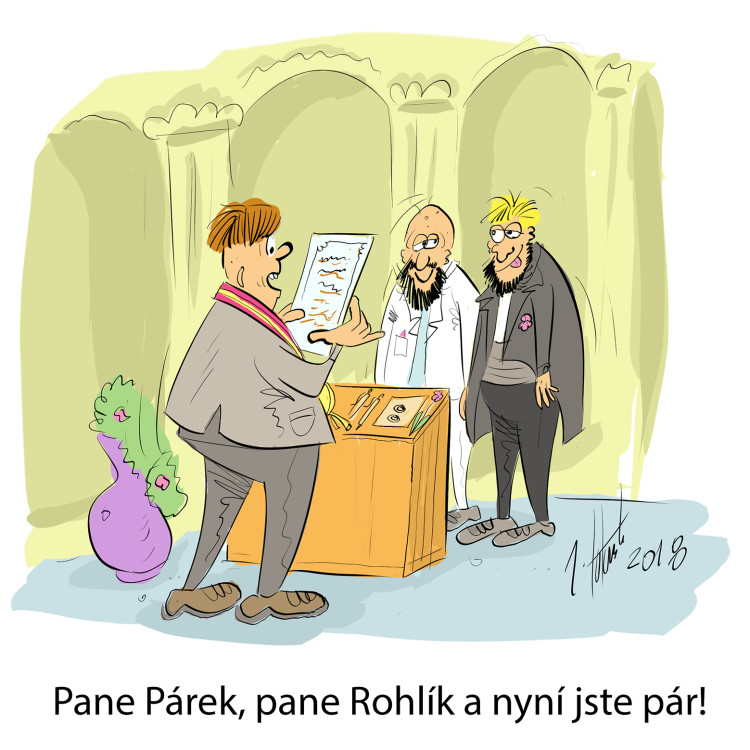 FOTOGALERIE: První v srpnu středa, humoru a legrace je třeba