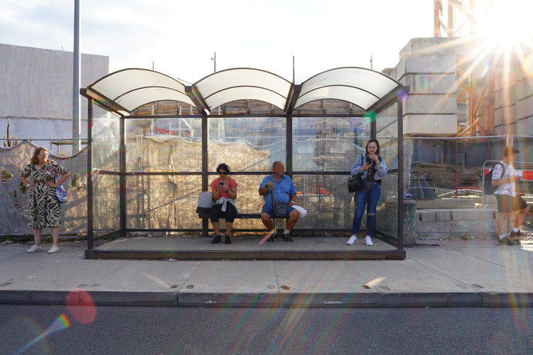 Stavba Dvoreckého mostu u Lihovaru