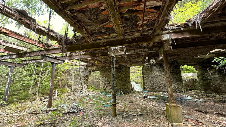 FOTOGALERIE: Urbex v bývalé šumavské papírně v Hamrech