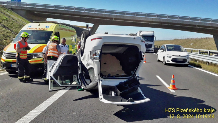 FOTOGALERIE: Nehody na sinicích v Plzeňském kraji