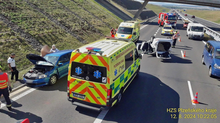 FOTOGALERIE: Nehody na sinicích v Plzeňském kraji