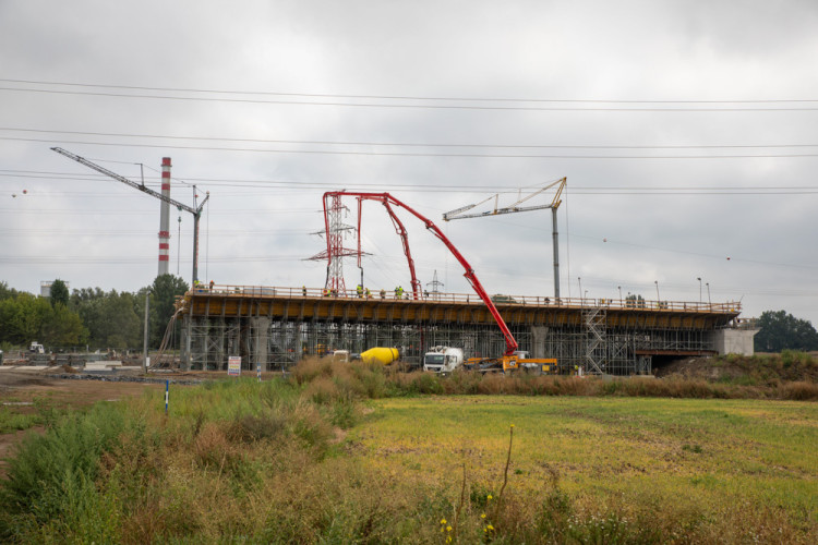 Stavba D1 u Přerova je přibližně v polovině, hotová by mohla být i do konce roku 2025