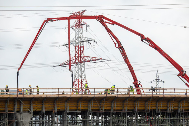 Stavba D1 u Přerova je přibližně v polovině, hotová by mohla být i do konce roku 2025