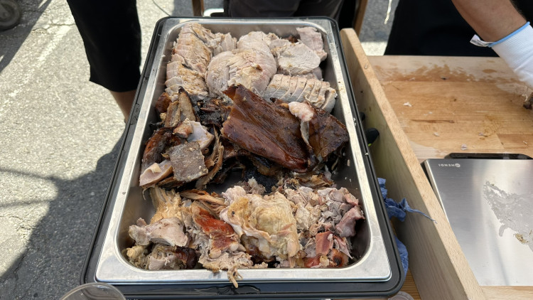 FOTOGALERIE: Mistrovství Šumavy v opékání prasat