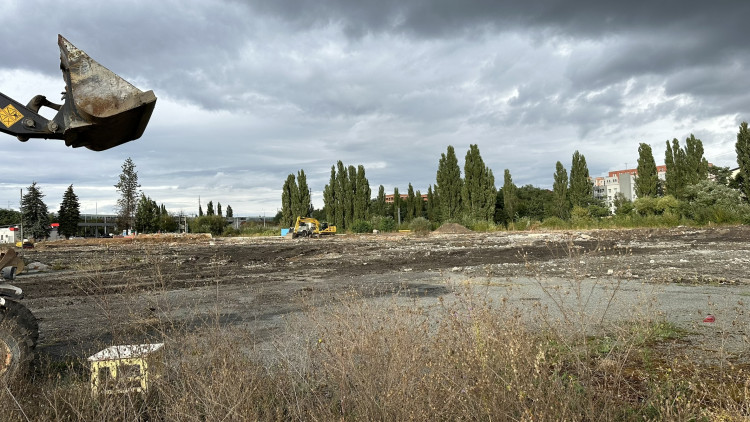 FOTOGALERIE: Zbouraný areál bývalého Skleněného pekla v Plzni