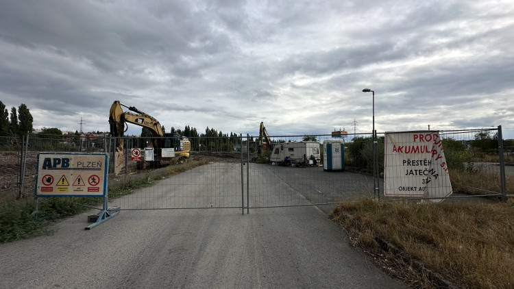 FOTOGALERIE: Zbouraný areál bývalého Skleněného pekla v Plzni