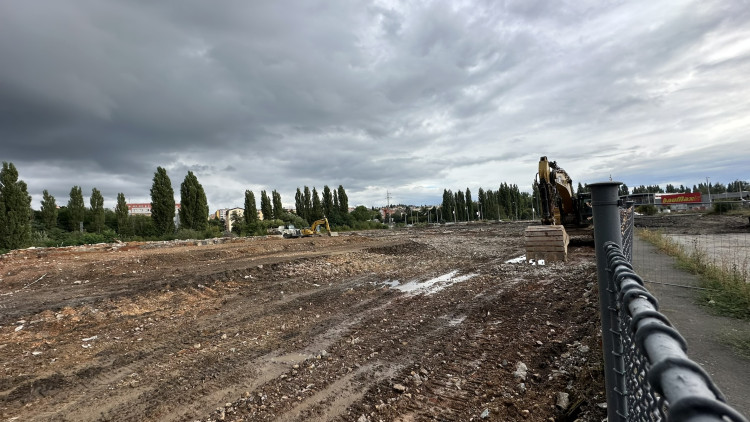 FOTOGALERIE: Zbouraný areál bývalého Skleněného pekla v Plzni