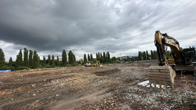 FOTOGALERIE: Zbouraný areál bývalého Skleněného pekla v Plzni