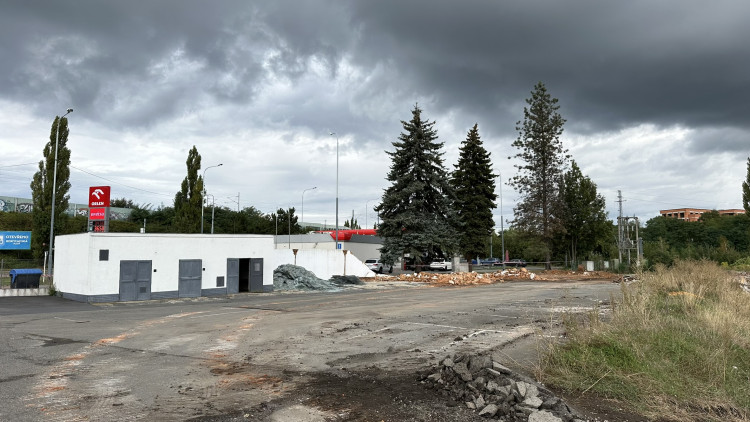 FOTOGALERIE: Zbouraný areál bývalého Skleněného pekla v Plzni