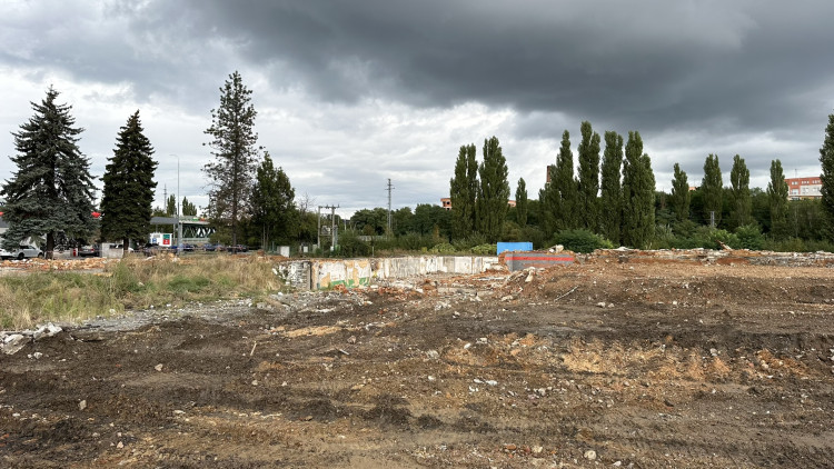 FOTOGALERIE: Zbouraný areál bývalého Skleněného pekla v Plzni