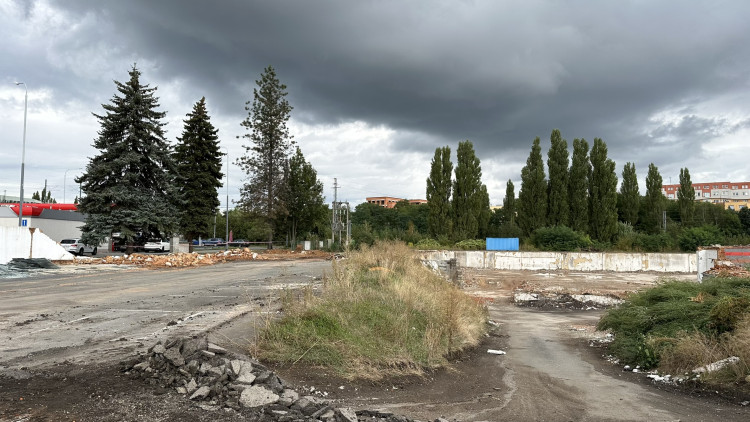 FOTOGALERIE: Zbouraný areál bývalého Skleněného pekla v Plzni