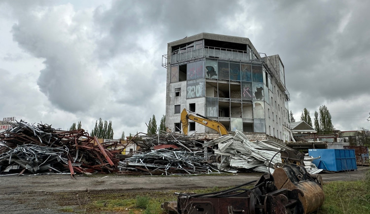 FOTOGALERIE: Zbouraný areál bývalého Skleněného pekla v Plzni
