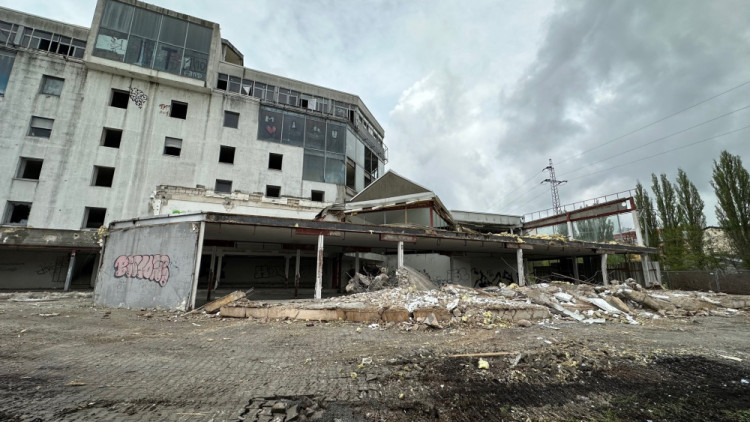 FOTOGALERIE: Zbouraný areál bývalého Skleněného pekla v Plzni