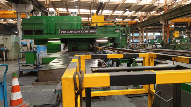 FOTOGALERIE: Prostějovská firma se specializuje na výrobu železničních a tramvajových výhybek