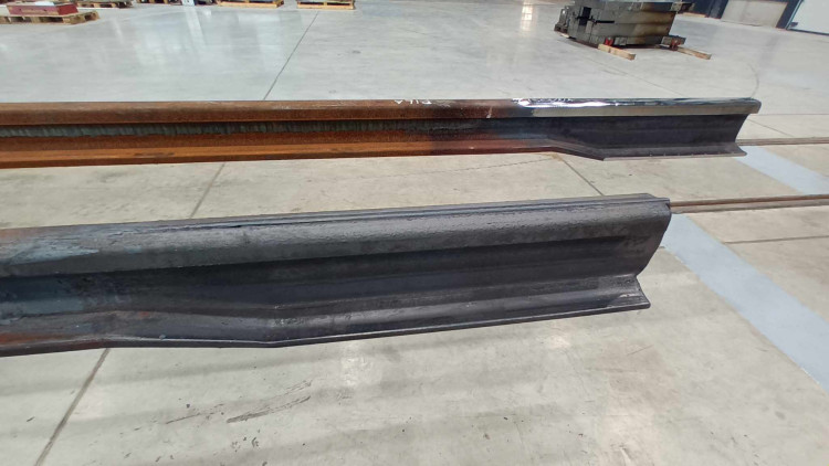 FOTOGALERIE: Prostějovská firma se specializuje na výrobu železničních a tramvajových výhybek