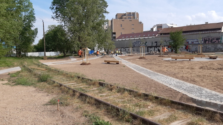 Místo v dubnu 2024.