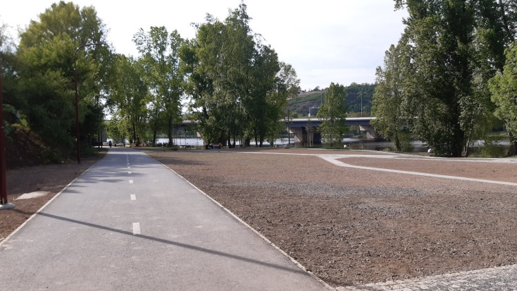 Místo v dubnu 2024.