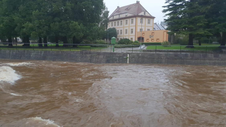 Smědá v sobotu ráno ve Frýdlantě
