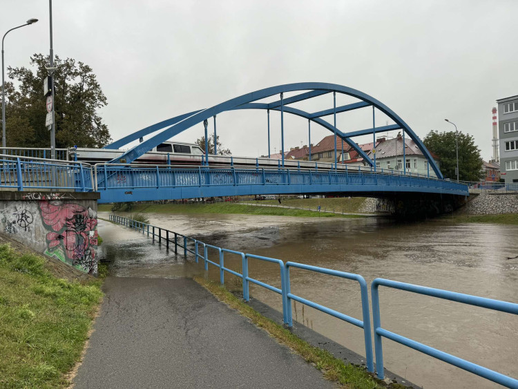 Předpověď se naplnila a říční hladiny stoupají