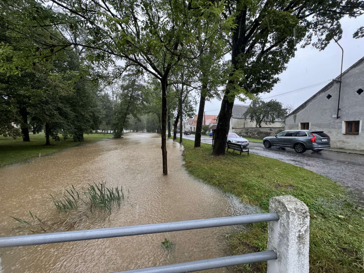 Malše v Plavě u Českých Budějovic