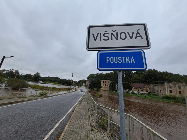 Višňová v sobotu po poledni