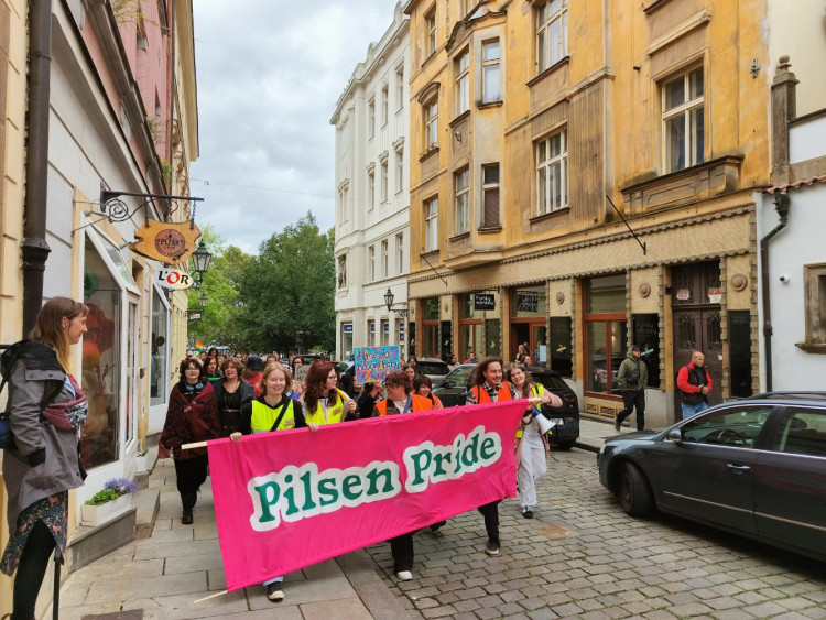 FOTO: Průvod hrdosti, Pilsen Pride 2024