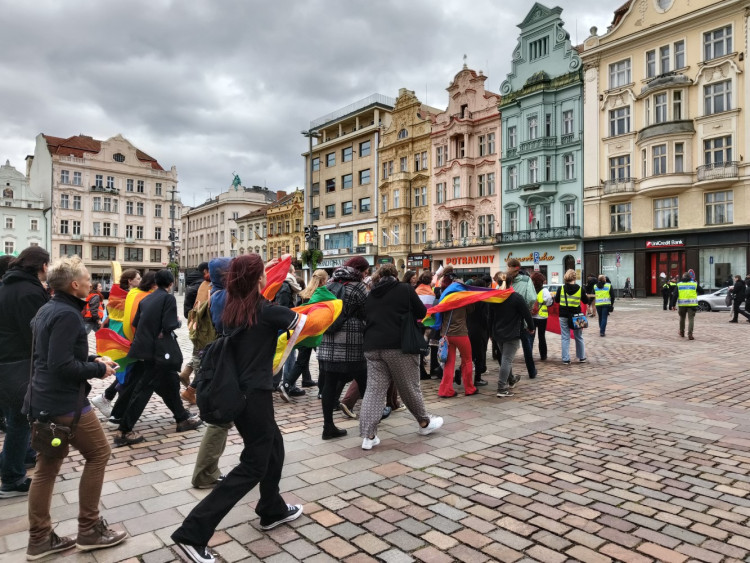 FOTO: Průvod hrdosti, Pilsen Pride 2024