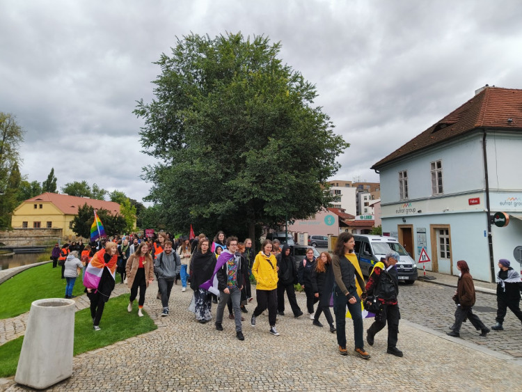 FOTO: Průvod hrdosti, Pilsen Pride 2024