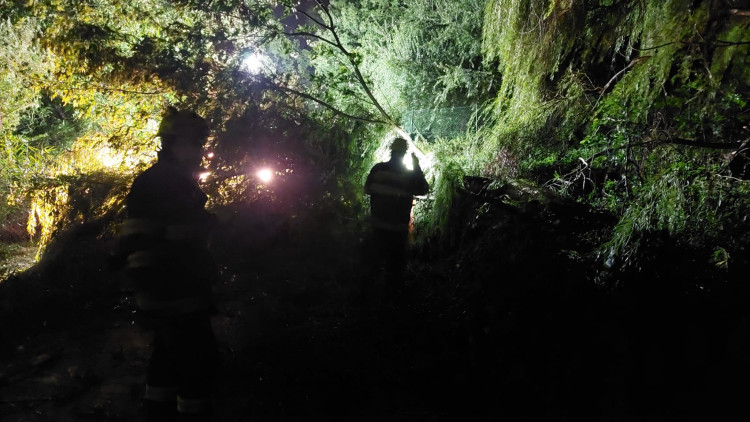 FOTOGALERIE: Hasiči zasahují v Olomouckém kraji kvůli povodním a větru