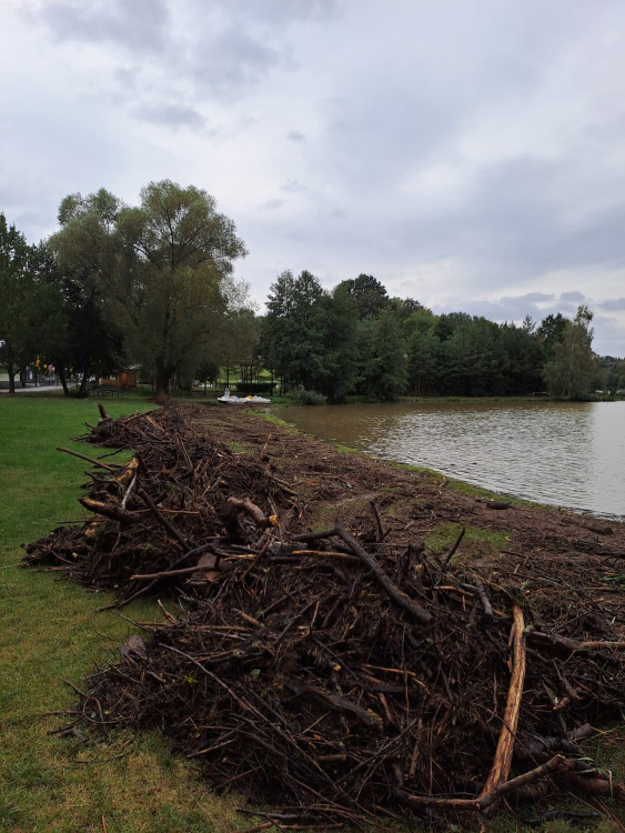 FOTOGALERIE: Hasiči zasahují v celém Olomouckém kraji kvůli povodním