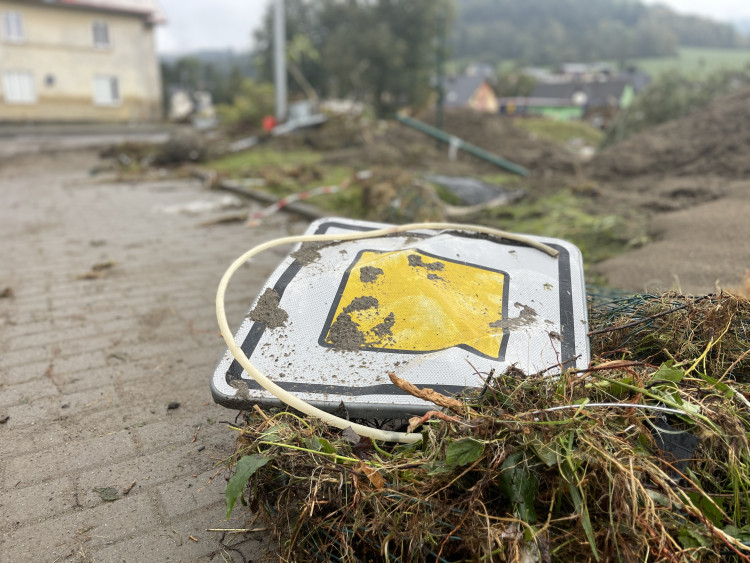 FOTOGALERIE: Hasiči zasahují v celém Olomouckém kraji kvůli povodním