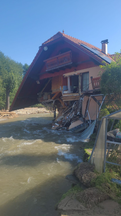 FOTOGALERIE: Hasiči zasahovali Olomouckém kraji kvůli povodním, nyní odstraňují následky
