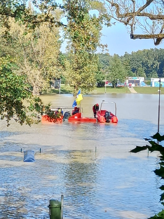 FOTOGALERIE: Hasiči zasahovali Olomouckém kraji kvůli povodním, nyní odstraňují následky