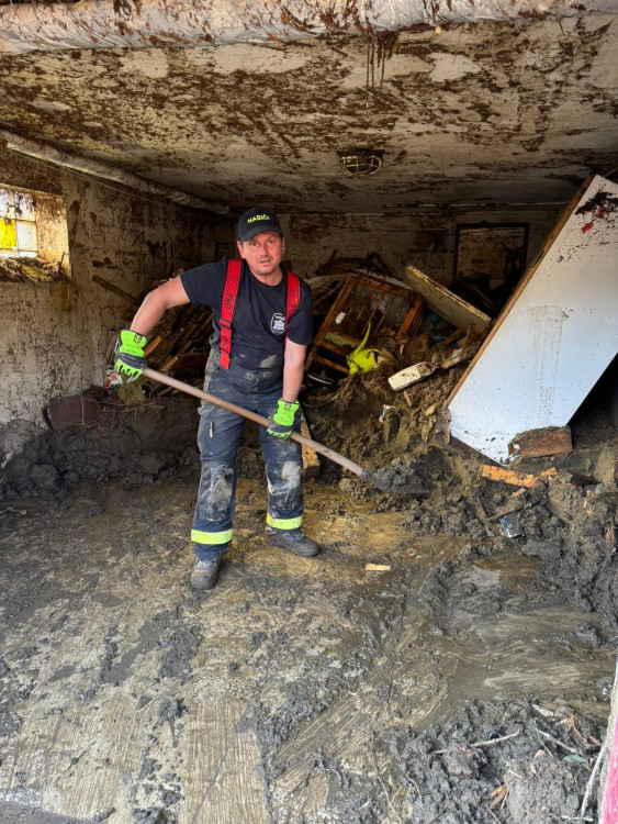 FOTOGALERIE: Hasiči zasahovali Olomouckém kraji kvůli povodním, nyní odstraňují následky