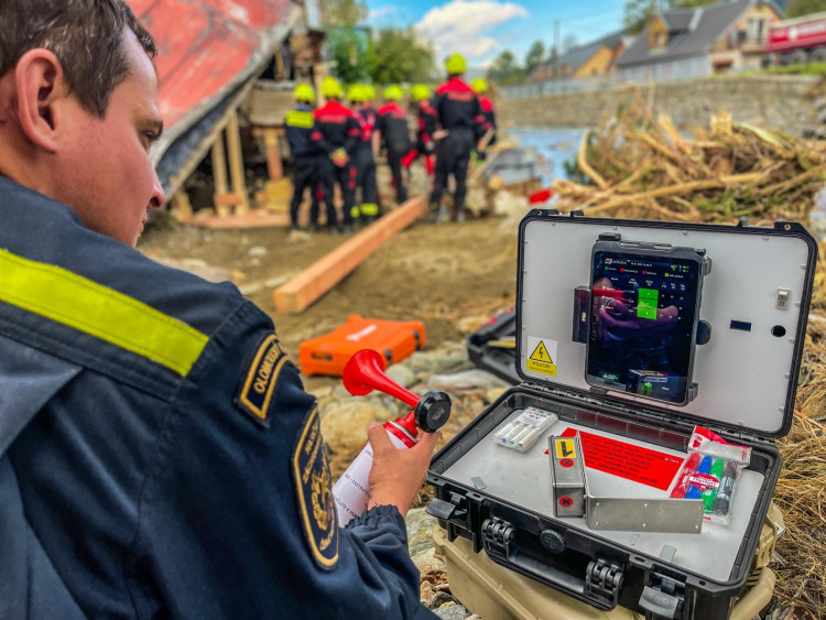 FOTOGALERIE: Hasiči zasahovali Olomouckém kraji kvůli povodním, nyní odstraňují následky
