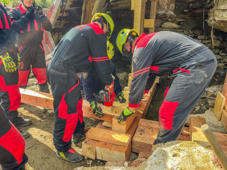 FOTOGALERIE: Hasiči zasahovali Olomouckém kraji kvůli povodním, nyní odstraňují následky
