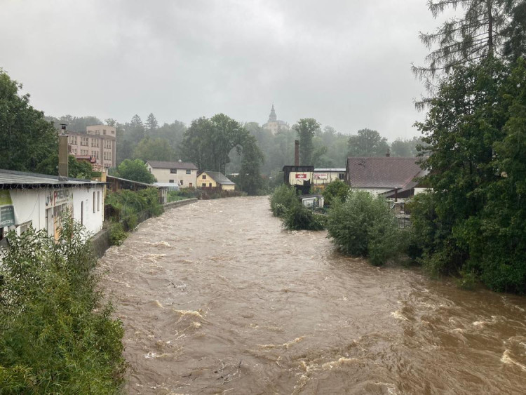 Povodňová situace v neděli