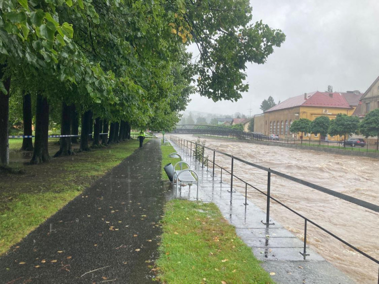 Povodňová situace v neděli