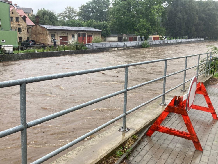 Povodňová situace v neděli