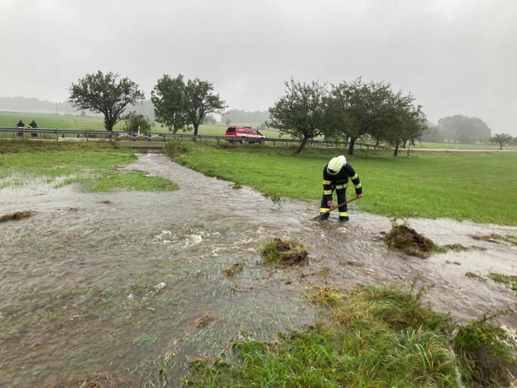 Povodňová situace v neděli