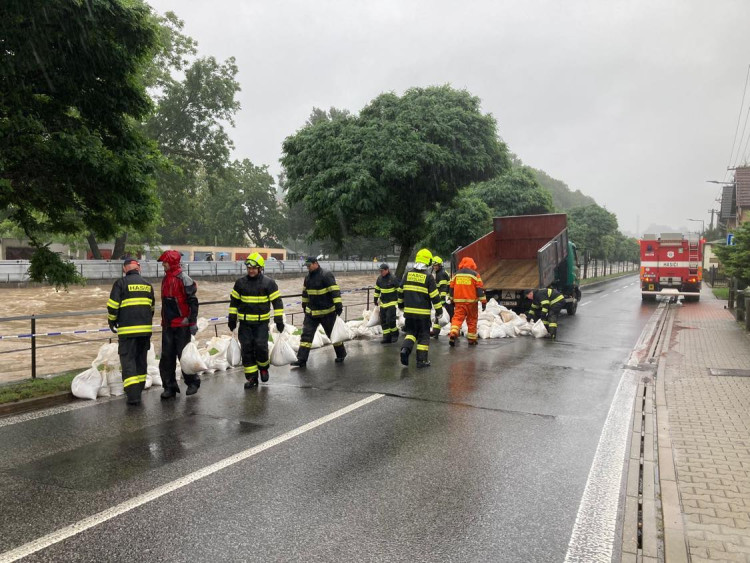 Povodňová situace v neděli