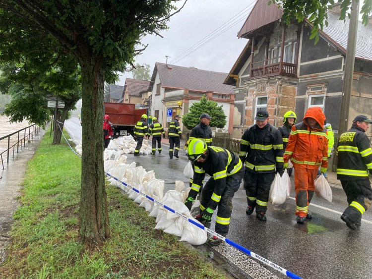 Povodňová situace v neděli